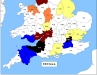 1881 census Torrington surname distribution